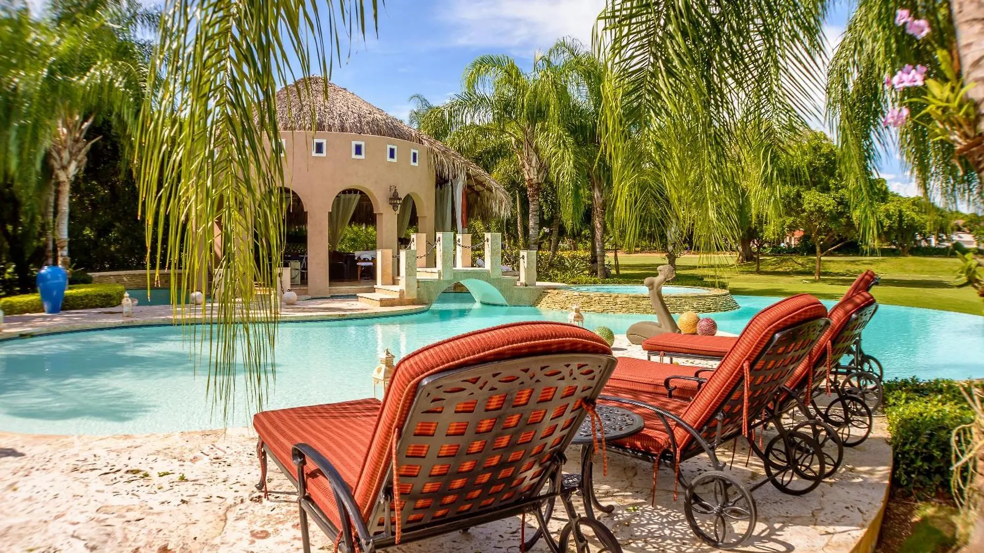 Moroccan-Style Paradise With Pool & Maid At Casa De Campo La Romana Villa