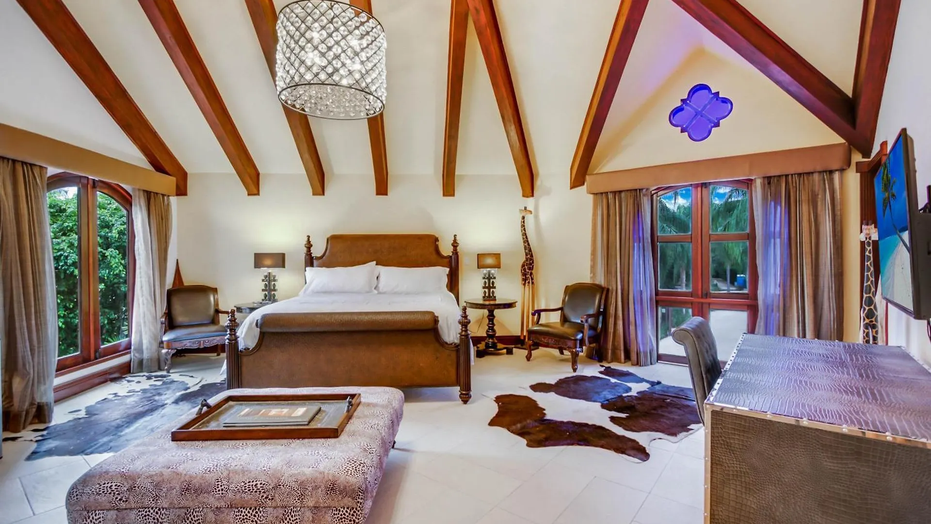 Moroccan-Style Paradise With Pool & Maid At Casa De Campo La Romana Villa